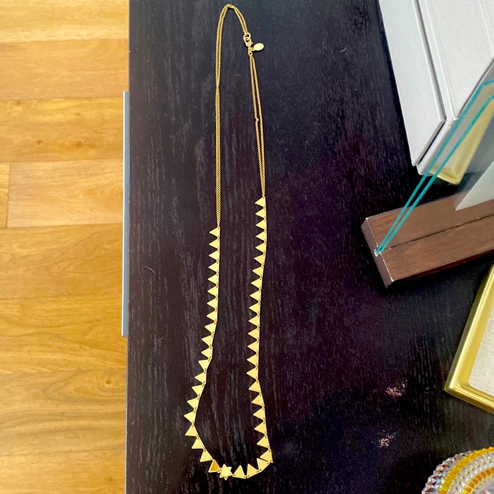 Club Monaco triangle necklace